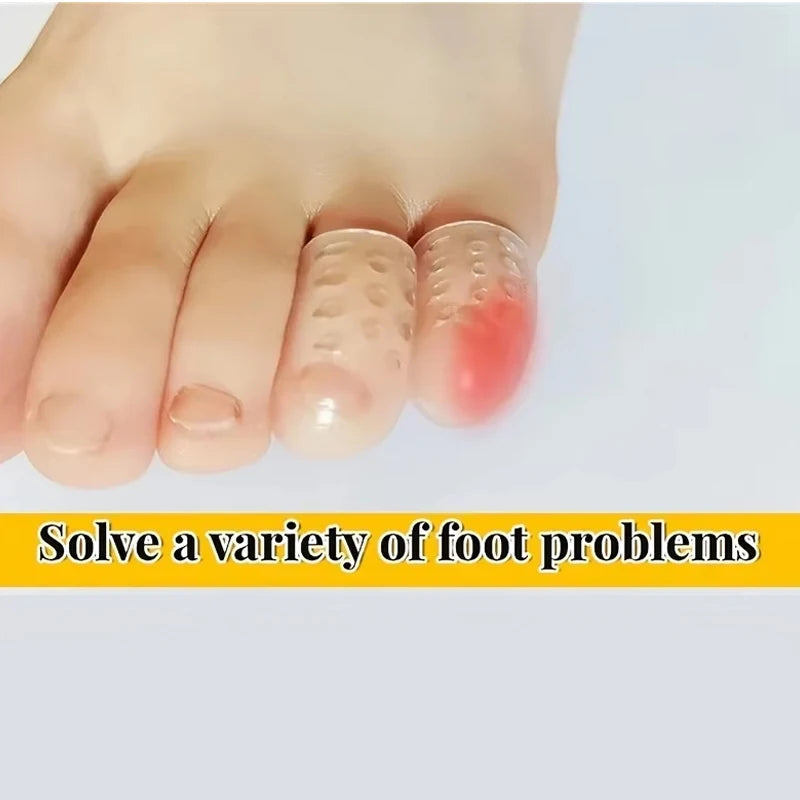 Silicone Toe Cap Protectors for Pain Relief and Bunion Correction - Smarsty