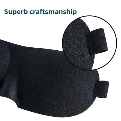 3D Contoured Sleep Eye Mask for Total Light Blockout - Smarsty