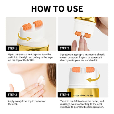 AH-8 Firming Neck Cream Deep Nourishing Moisturizing Neck Lotion Smooths Fine Lines Improves Neck Skin Firmness Skincare Product