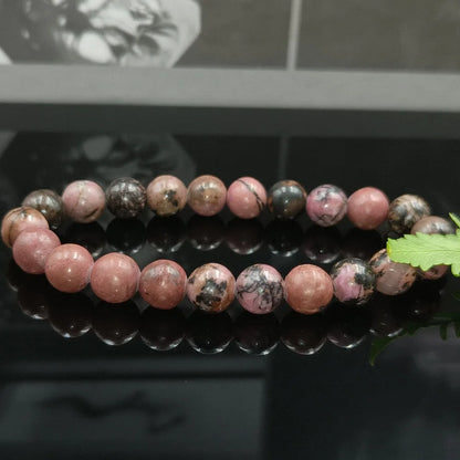 8MM Natural Epidote Zoisite Bead Bracelet for Healing - Smarsty