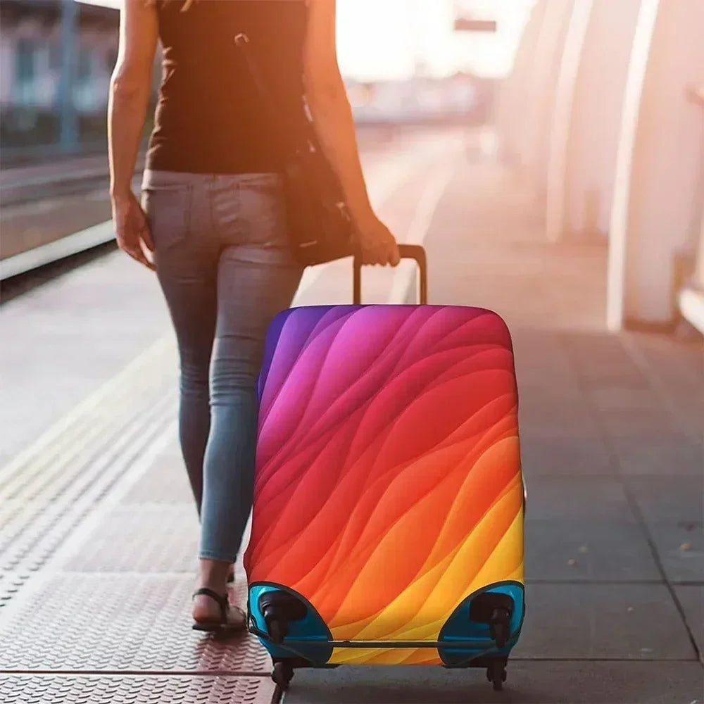 Luggage Cover Suitcase Cover Protector Suitcase For 18-32 Inch Luggage Boot Washable Prevent Scratches Travel Accessories - Smarsty