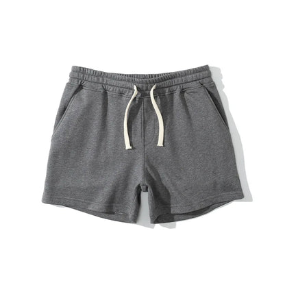 Cotton Running Shorts For Men Gym Fitness Home Casual Sport Underwear Yoga Workout Training Loose Boxers Super Short Pants Sweat - Smarsty