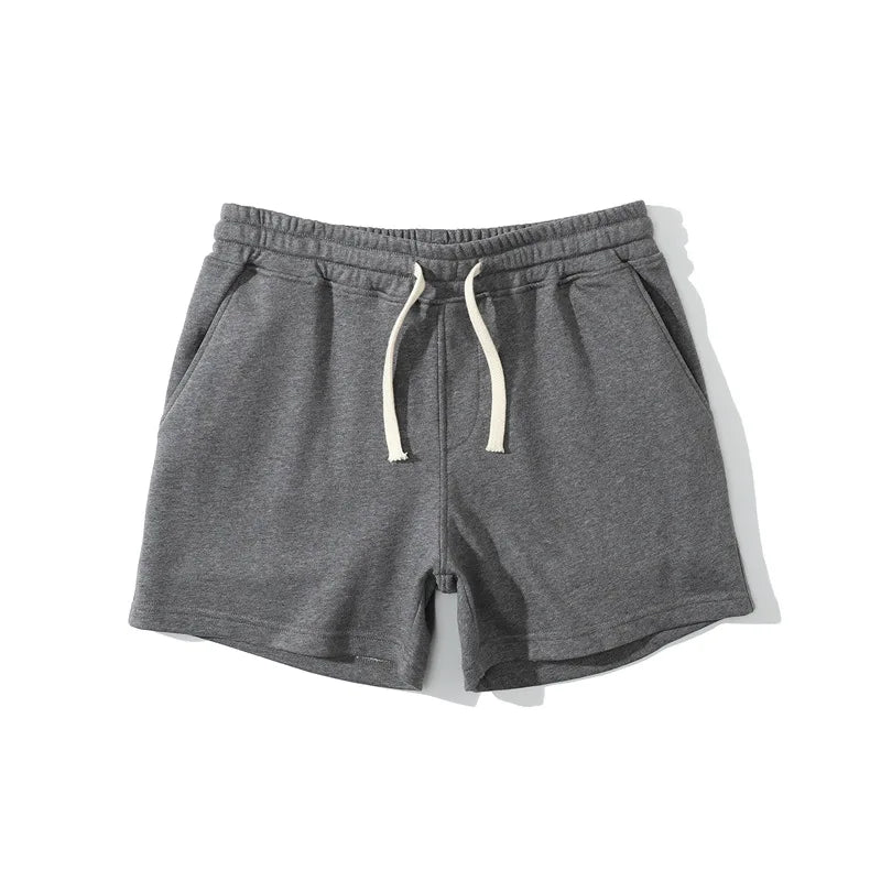Cotton Running Shorts For Men Gym Fitness Home Casual Sport Underwear Yoga Workout Training Loose Boxers Super Short Pants Sweat - Smarsty
