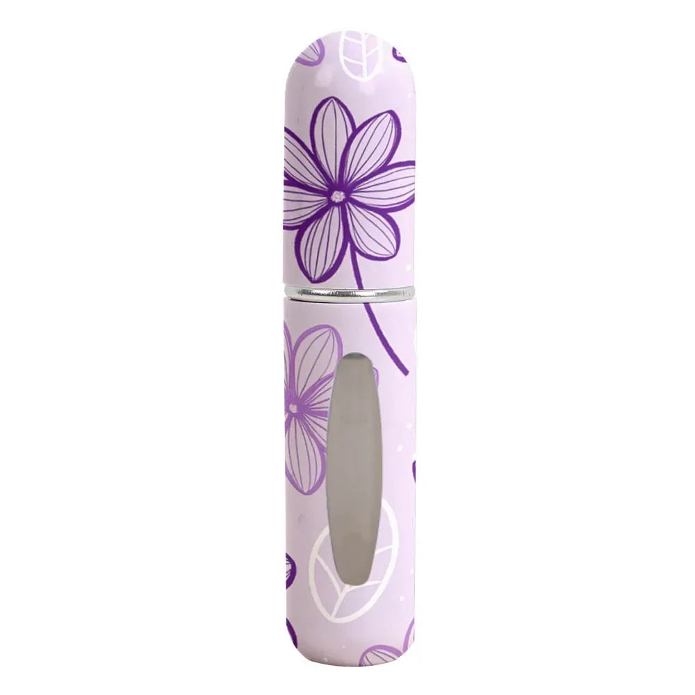 Portable 5ml Refillable Spray Bottle with Elegant Design - Smarsty