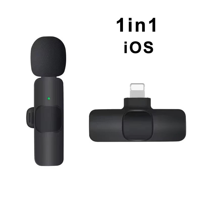 Wireless Lavalier Microphone for iPhone and Android - Smarsty
