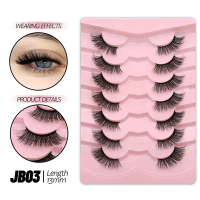 GROINNEYA Soft Natural Faux Mink Eyelashes for Everyday Wear - Smarsty