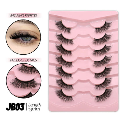 GROINNEYA Soft Natural Faux Mink Eyelashes for Everyday Wear - Smarsty