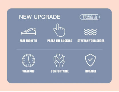 8mm No Tie Shoe Laces Press Lock Shoelaces Without Ties Elastic Laces Sneaker Kids Adult Widened Flat Shoelace for Shoes - Smarsty