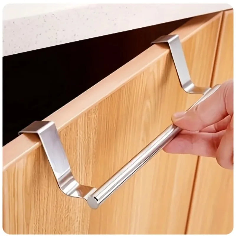 Stainless Steel Over Door Towel Rack Organizer - Smarsty
