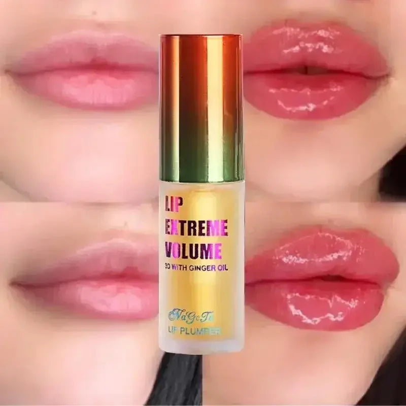 Ginger and Mint Lip Plumper Oil for Fuller Lips - Smarsty
