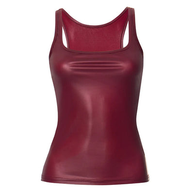 Solid Tank Top Women Edgy Clothes Y2k Accessories Sleeveless Ropa De Mujer Square Collar Camison Verano Korean Fashion Clothing - Smarsty
