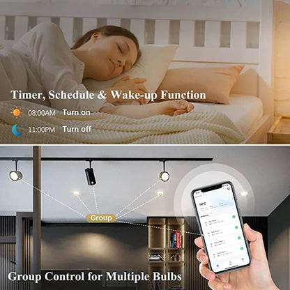 Smart WiFi Zigbee Dimmable LED Bulb for Home Automation - Smarsty