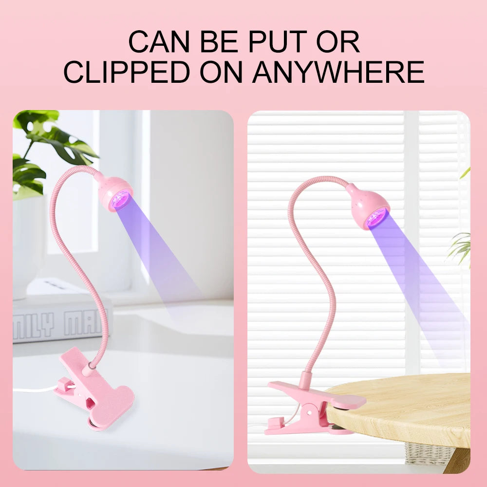 Mini Portable UV Nail Lamp for Quick Gel Drying - Smarsty