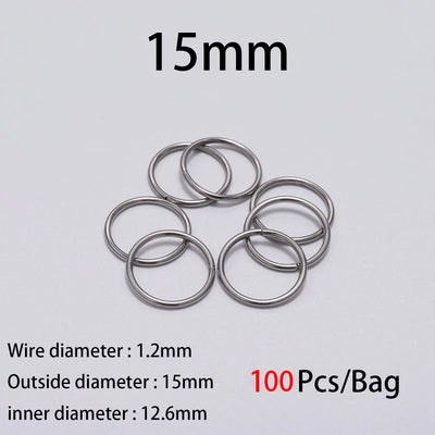 Stainless Steel Jump Rings Set Durable Rust Resistant - Smarsty