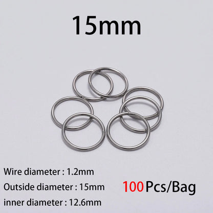 Stainless Steel Jump Rings Set For DIY Jewelry Making - Smarsty