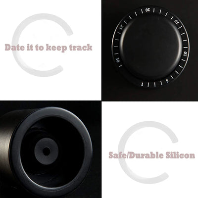 Reusable Vacuum Wine Bottle Stopper for Freshness - Smarsty