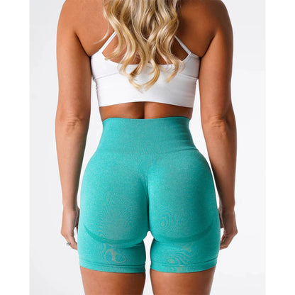 TKITK Seamless Shorts Women  Workout Shorts Fitness Sports Short Gym Yoga Shorts Yoga pants leggings cycling shark pants - Smarsty