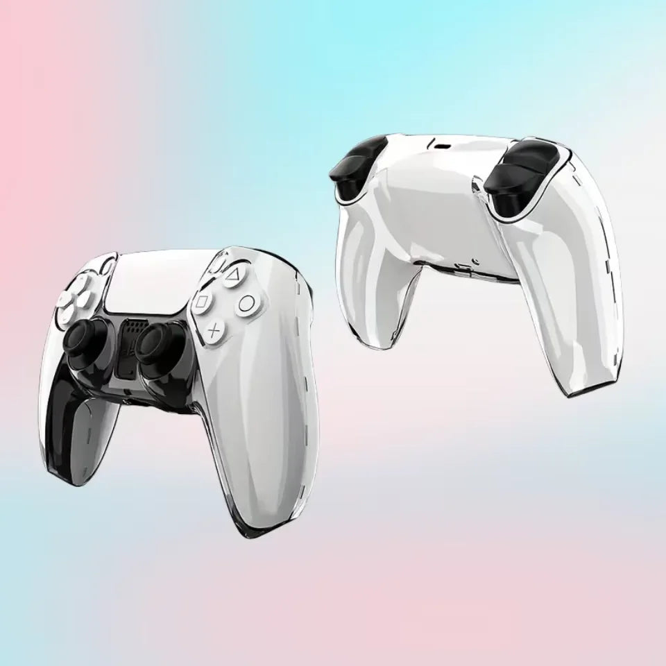 Ultra Slim Transparent PS5 DualSense Controller Case - Smarsty