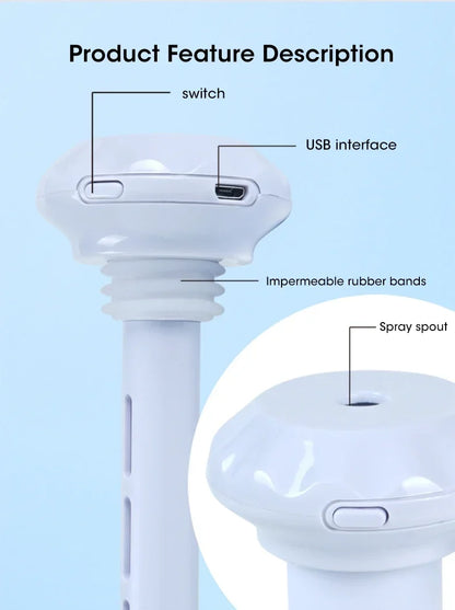 Mini Air Humidifier Adjustable Length Quiet Portable Solution - Smarsty