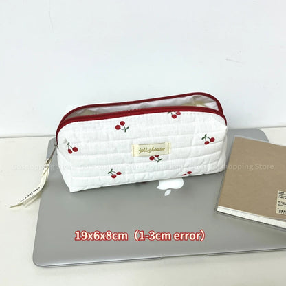 Large Capacity Women's Cosmetic Bags Cases Casual Ladies Small Storage Bag with Zipper Female Travel Clutch Bag Small Handbags - Smarsty