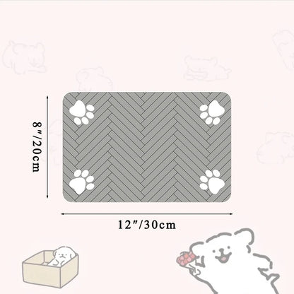 Waterproof Pet Feeding Mat with Quick Dry Feature - Smarsty