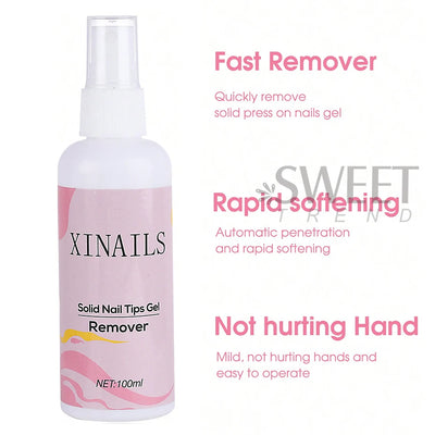 100ml Non-Acetone Nail Polish Remover Gel - Smarsty