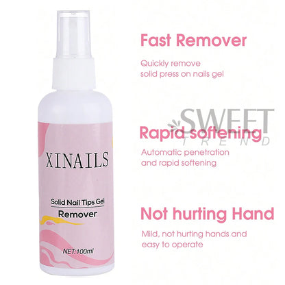 100ml Non-Acetone Nail Polish Remover Gel - Smarsty