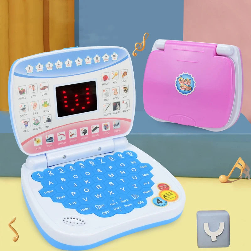 Learning Machine Laptop Computer Child Electronic Preschool Language Education Toys Gift Toddler Kid Developing Cognitive Skills - Smarsty