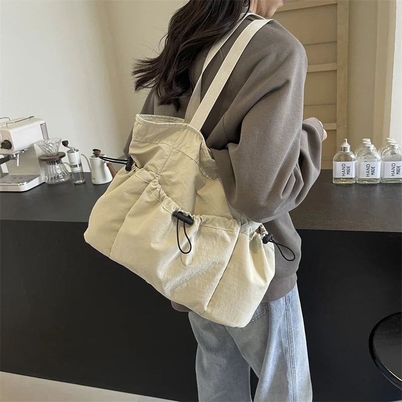 Large Capacity Canvas Tote Bag For Work And Commuting - Smarsty