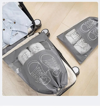 Nonwoven Shoe Storage Bag Travel Organizer Waterproof - Smarsty