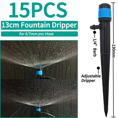 Adjustable Micro Spray Watering Dripper for Gardens - Smarsty