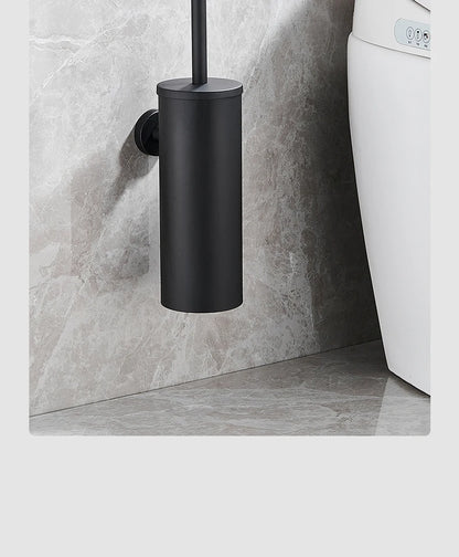 Stainless Steel Wall Mounted Toilet Brush Holder Accessory - Smarsty