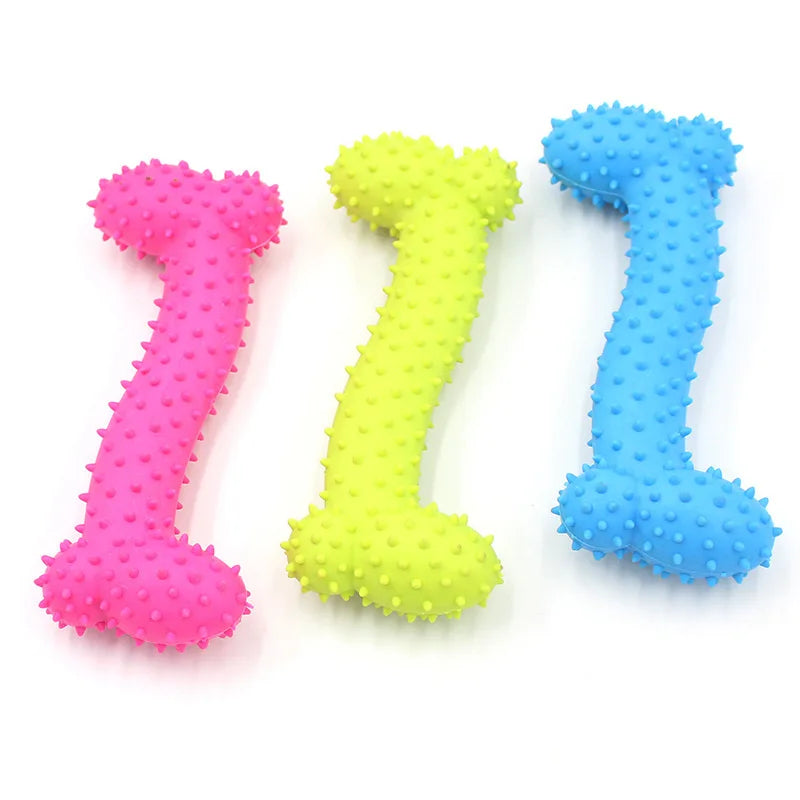 Durable Rubber Chew Toy for Small Dogs - Smarsty