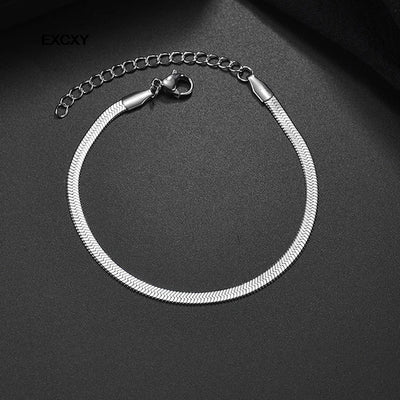9mm Stainless Steel Bracelet Unisex Daily Wear Charm - Smarsty