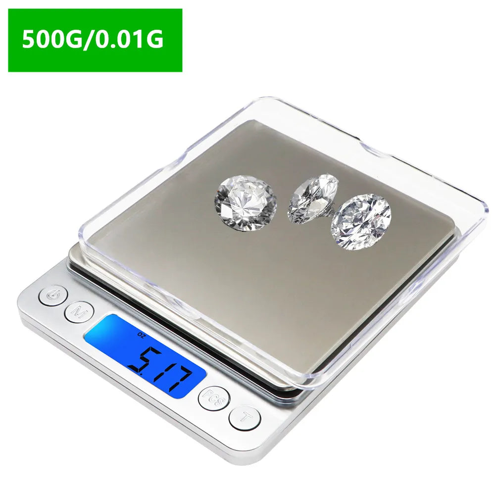 Mini Digital Kitchen Scale with LED Display and Precision Accuracy - Smarsty