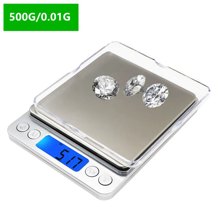 Mini Digital Kitchen Scale with LED Display and Precision Accuracy - Smarsty
