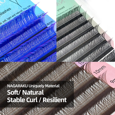 NAGARAKU YY Shape Premium Eyelash Extensions for Natural Look - Smarsty