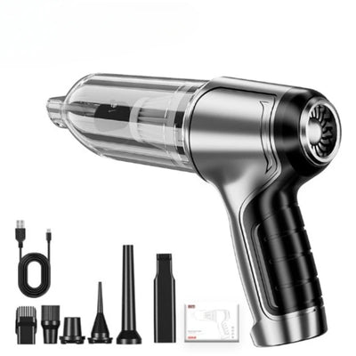 Brushless Car Vacuum Cleaner Cordless Handheld Auto Vacuum Home & Car Dual Use Mini Vacuum Cleaner with Builtin Battrery - Smarsty