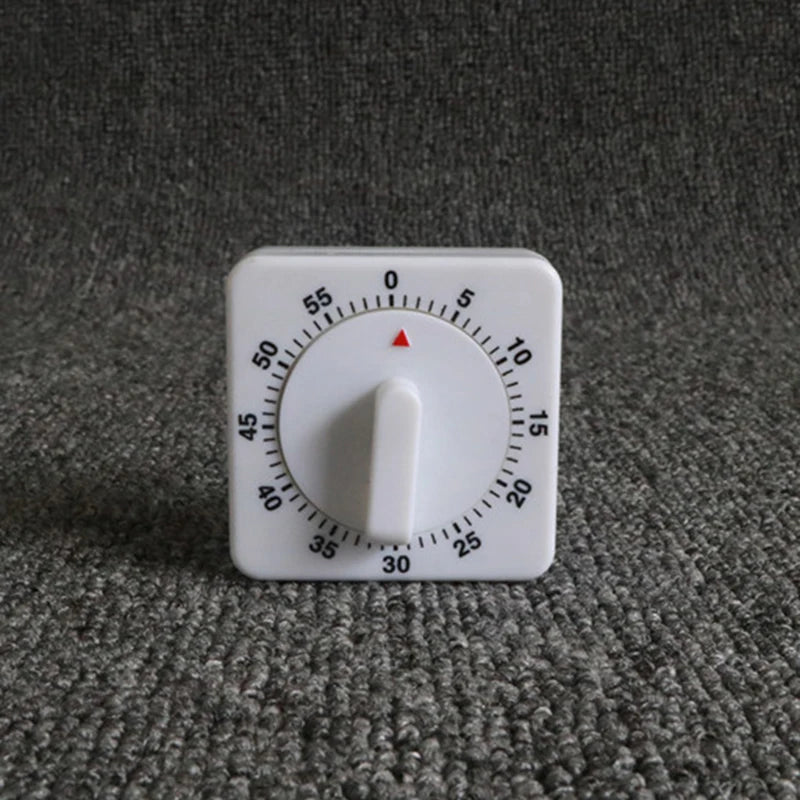 Kitchen Square Timer 60 Minutes Analog Timer Reminder For Kitchen crisp Square Timer Kitchen 60 Minutes Analog Timer