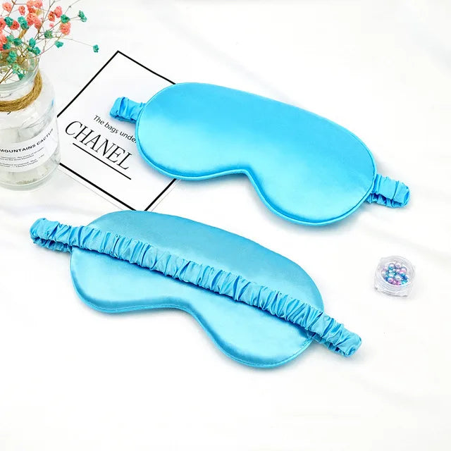 Imitated Silk Sleep Eye Mask for Relaxation and Comfort - Smarsty