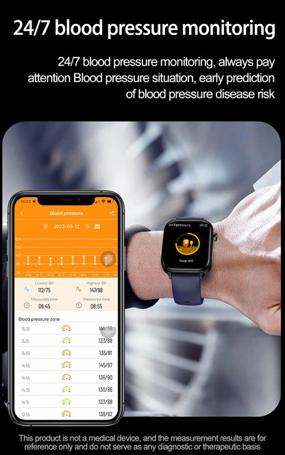 2025 Smart Watch with ECG PPG Health Monitoring - Smarsty