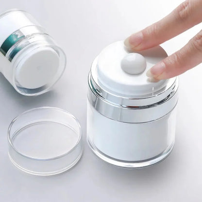 Airless Pump Jar for Makeup Lotion Refillable Container - Smarsty