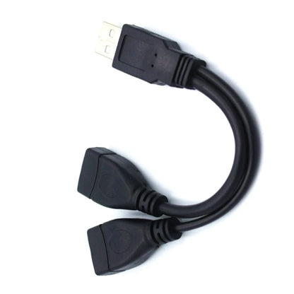 USB 2.0 Splitter Y Cable for Dual Device Charging - Smarsty