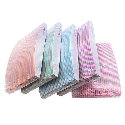 Professional Nail File Set with 5 Colors and Multiple Grits - Smarsty