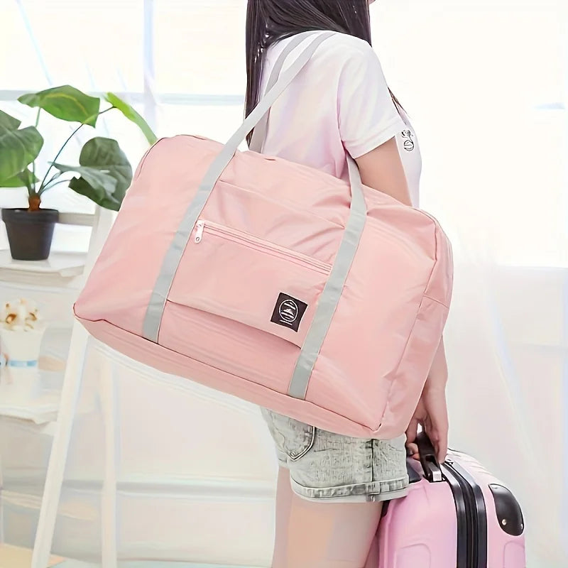 Lightweight Foldable Travel Duffel Bag With Large Capacity - Smarsty
