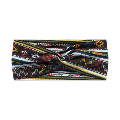 Bohemian Vintage Turban Headband Soft Stretchy Cashmere - Smarsty
