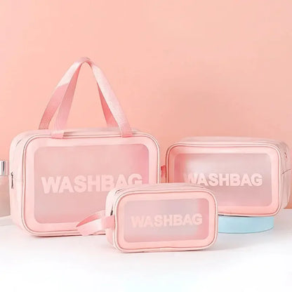Clear Transparent Makeup Bag Large Capacity Organizer - Smarsty