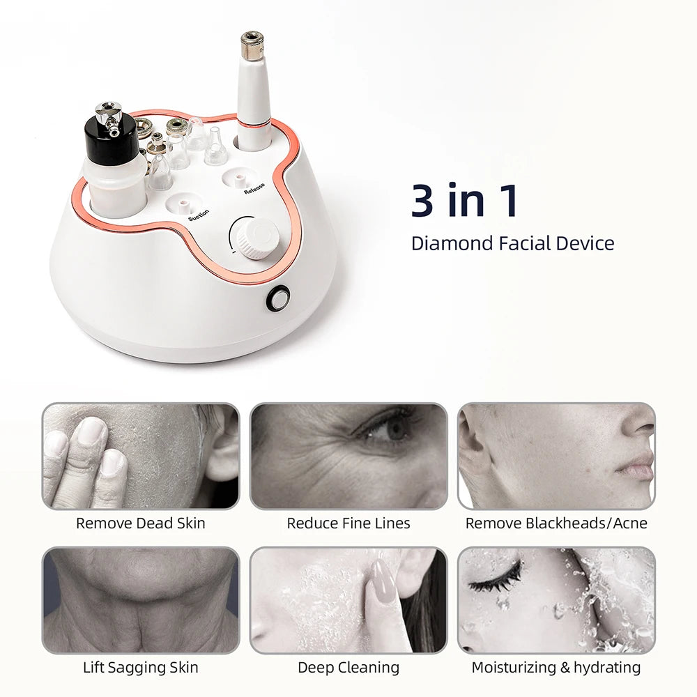 Professional Diamond Microdermabrasion Machine for Home Use - Smarsty
