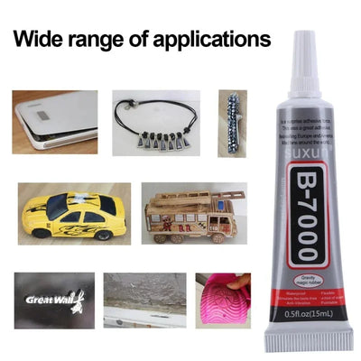 15/25/50/110ML Multi-Purpose Clear Strong Glue Adhesive Universal Phone Repair Glue DIY Jewelry Makings Repair Glue B7000 Glue - Smarsty