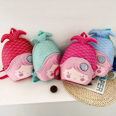 Princess Sequin Toddler Backpack Mermaid Fishtail Kids - Smarsty